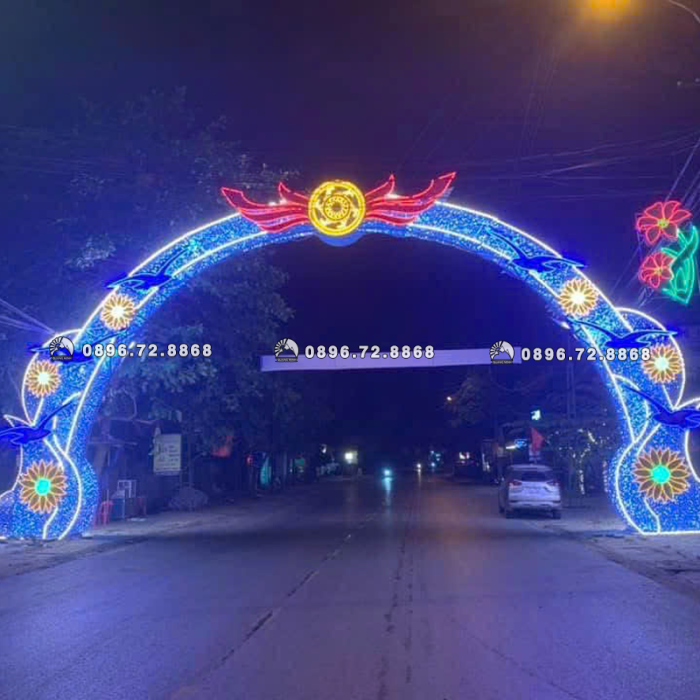 Cổng chào LED nghệ thuật