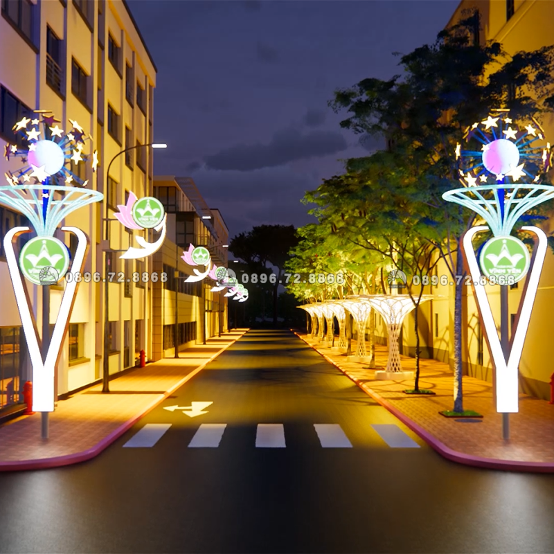 Led cột điện